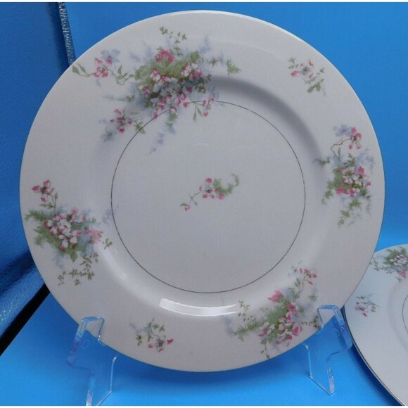 Theodore Haviland Apple Blossom Plates Set of 4 – 10" Dinner China USA - Picture 5 of 8
